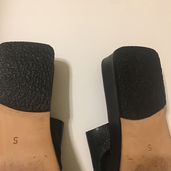 CALLEN CORDERO Leather Platform Sandals Sz 5 - Picture 8 of 12